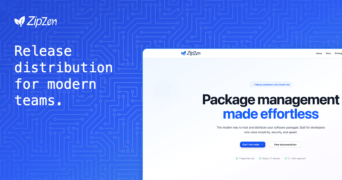 ZipZen Got Public Release Pages